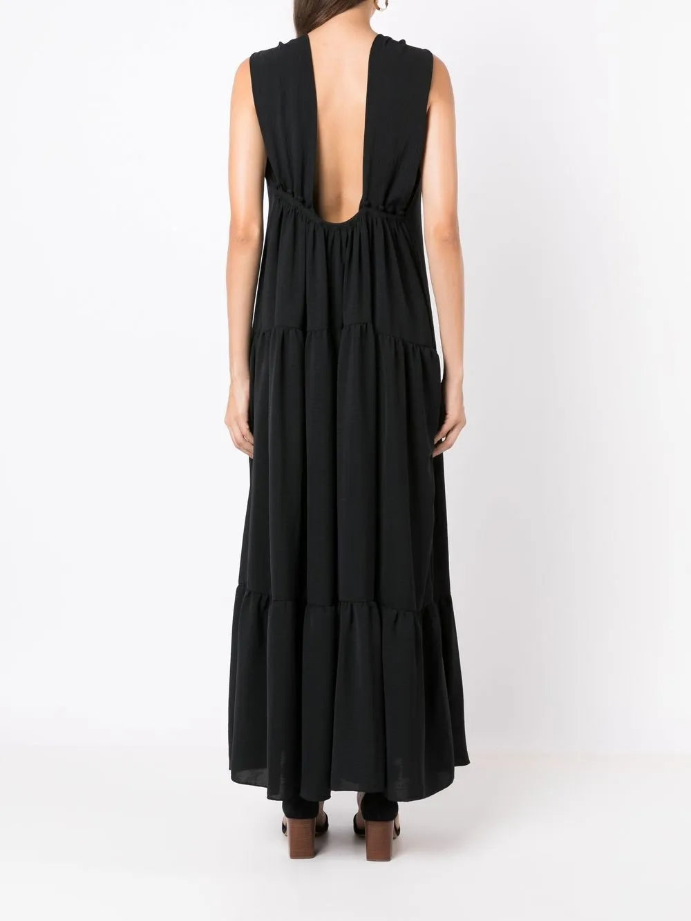 Olympiah Flow Tiered Maxi Dress
