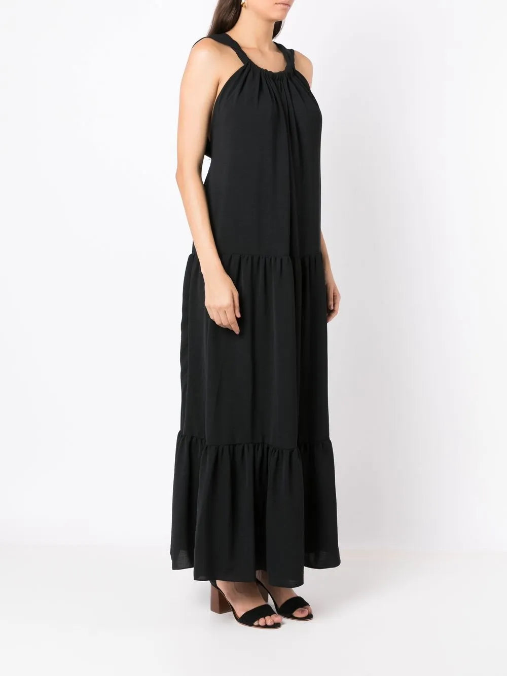 Olympiah Flow Tiered Maxi Dress
