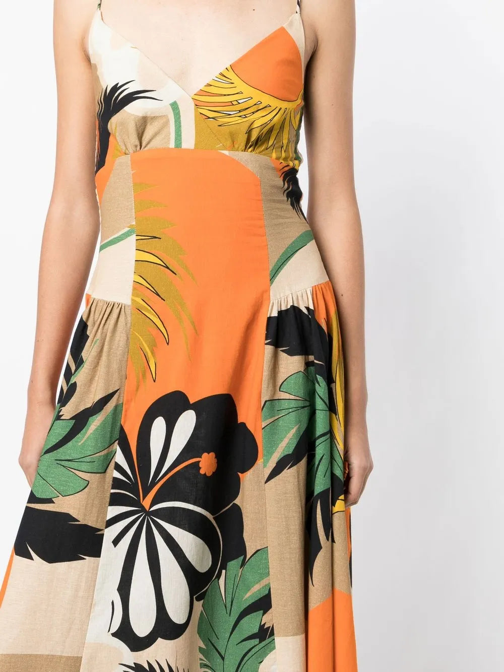 Bambah Amazonia Mix Print Sleeveless Dress