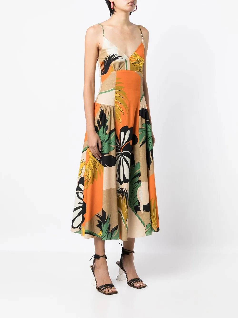 Bambah Amazonia Mix Print Sleeveless Dress