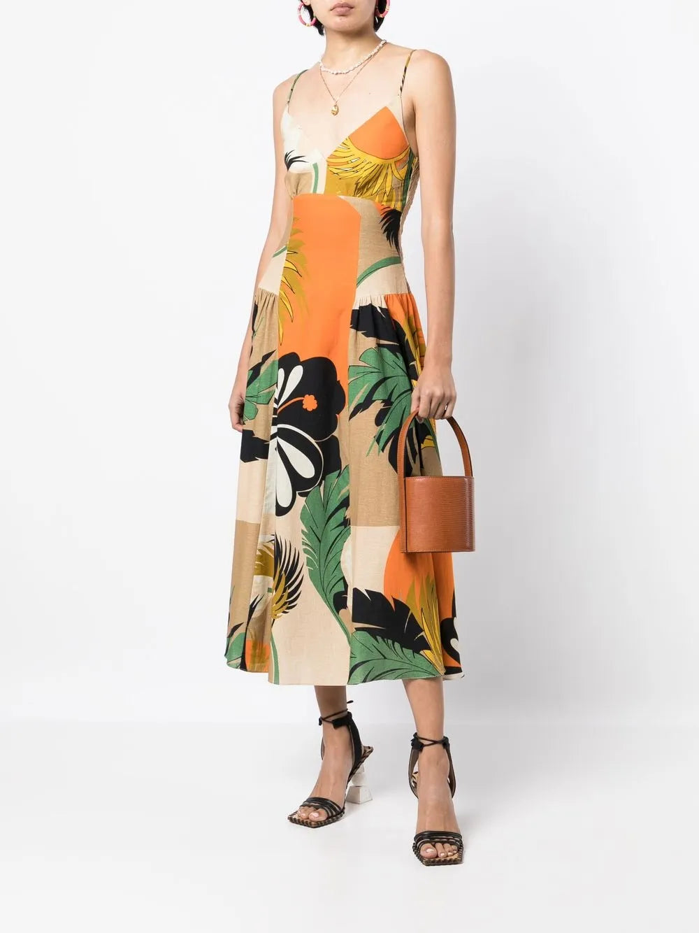 Bambah Amazonia Mix Print Sleeveless Dress
