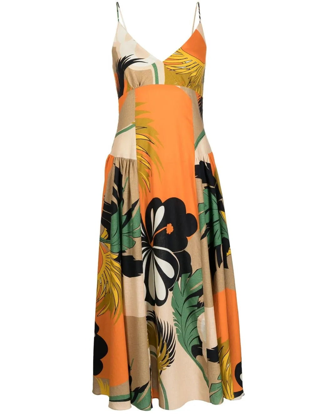 Bambah Amazonia Mix Print Sleeveless Dress