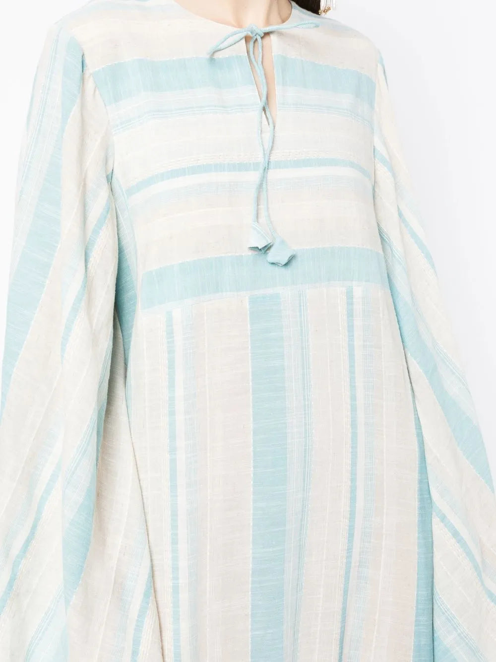 Bambah Striped Maxi Shirt Dress