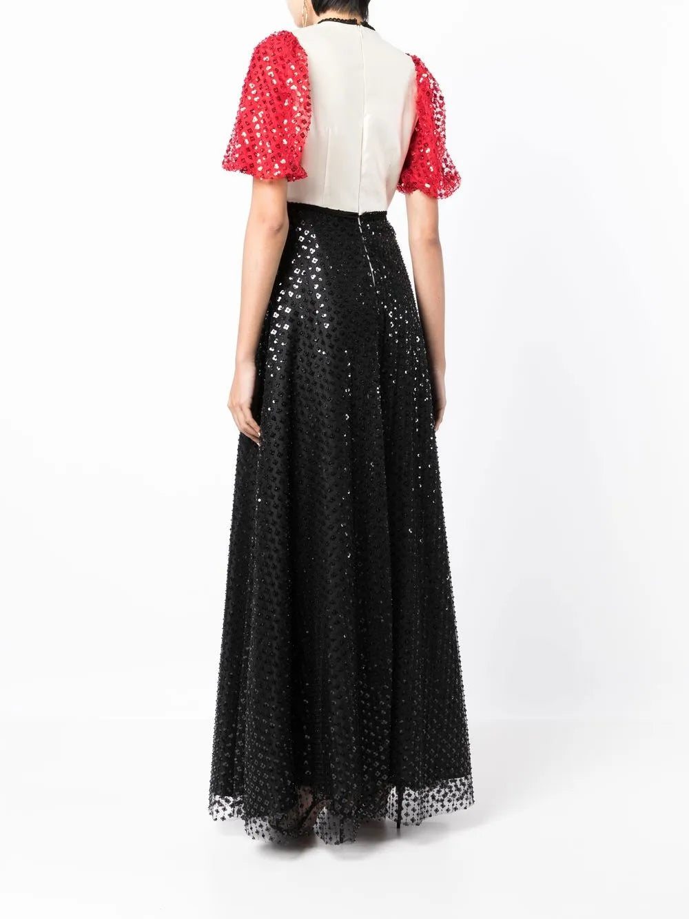 Macgraw Sequin Embellished Gown Dress