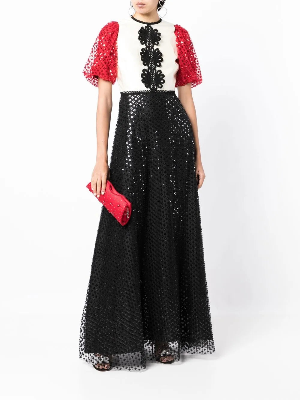 Macgraw Sequin Embellished Gown Dress