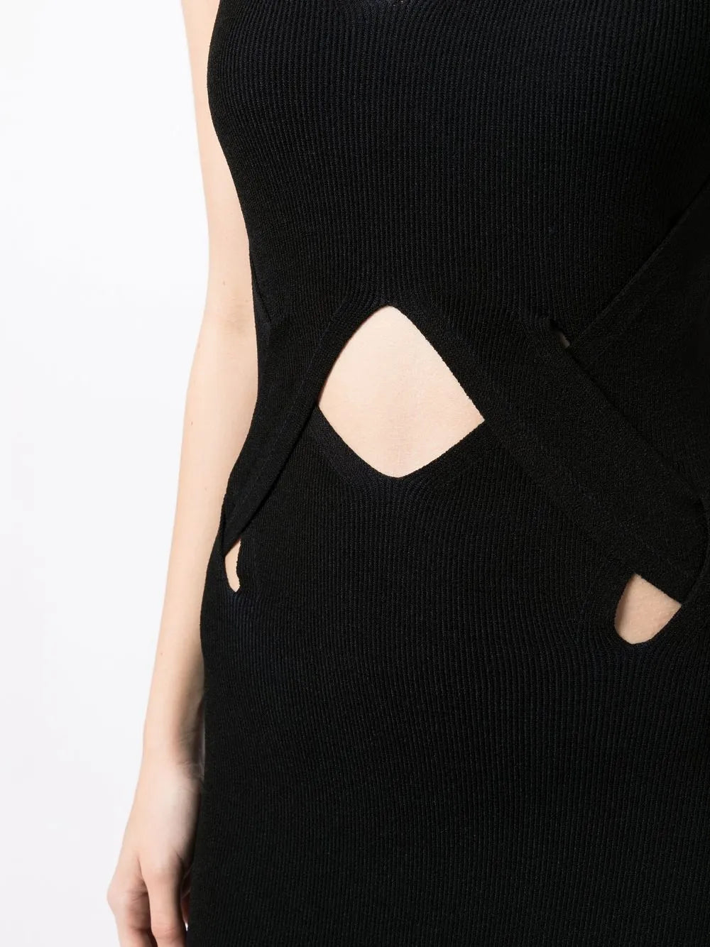 Dion Lee Cut Out Detail Midi Dress