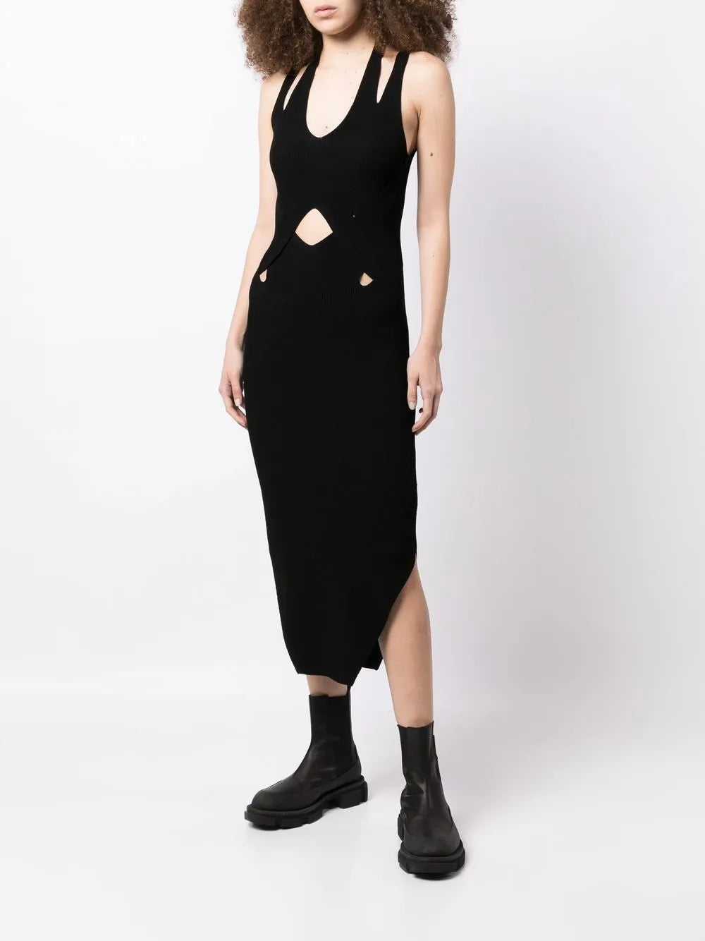 Dion Lee Cut Out Detail Midi Dress