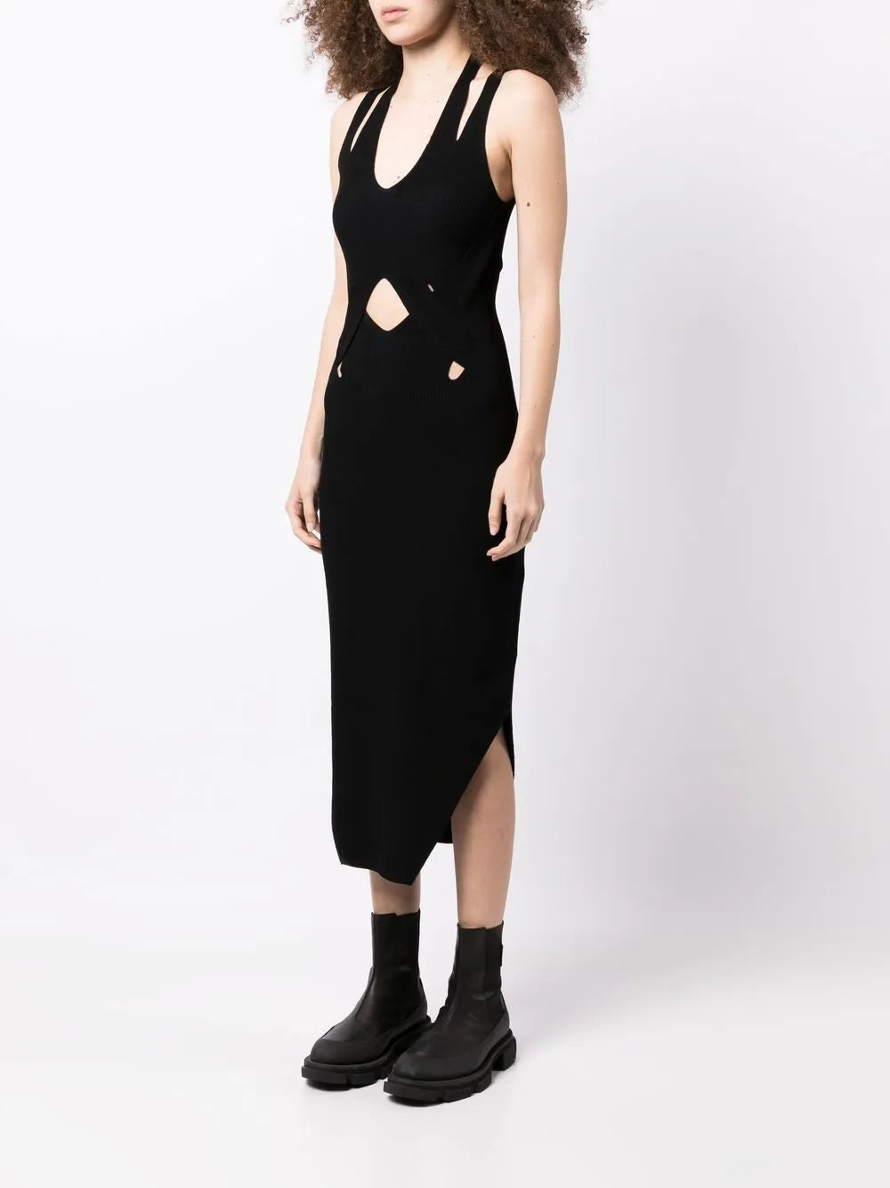 Dion Lee Cut Out Detail Midi Dress