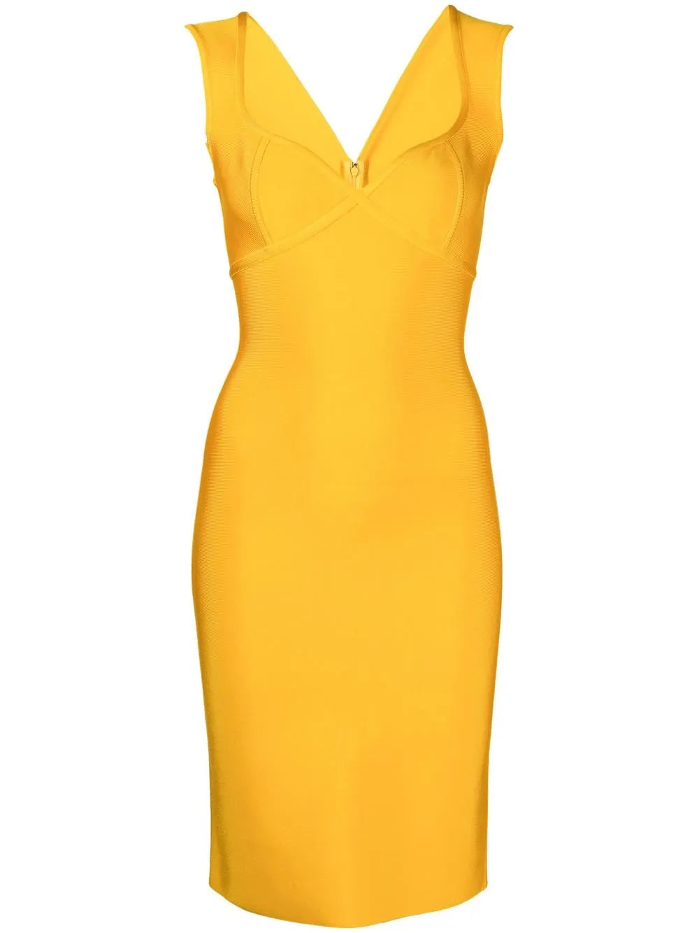 Herve L Leroux Sweetheart Neckline Pencil Dress