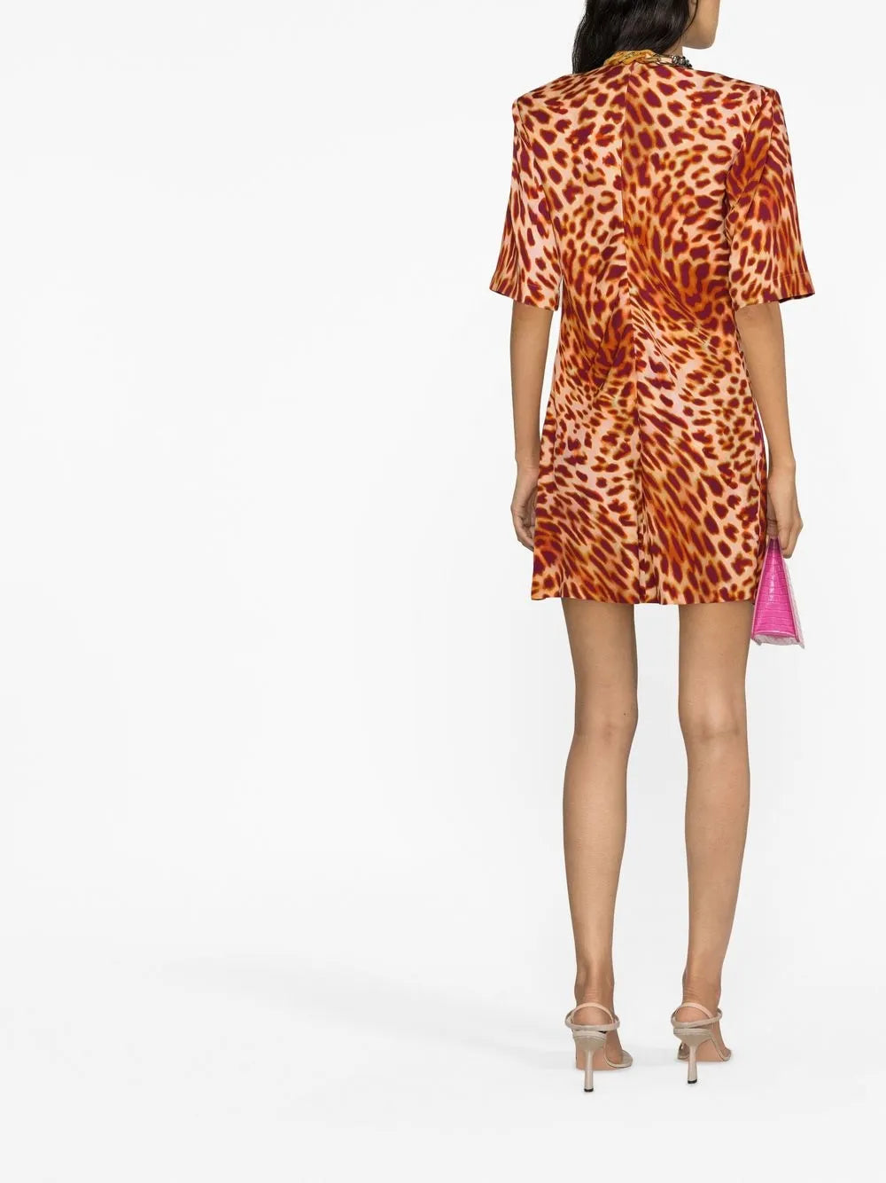 Stella Mccartney Leopard Print Mini Dress