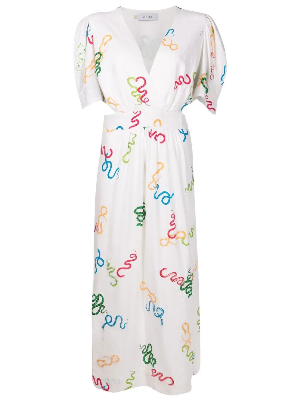 Isolda Lina Snake Motif Dress