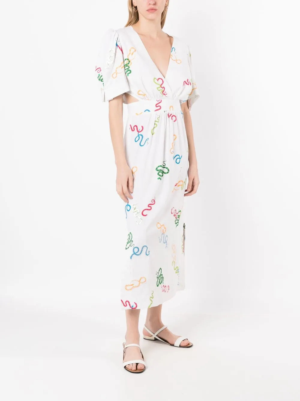 Isolda Lina Snake Motif Dress