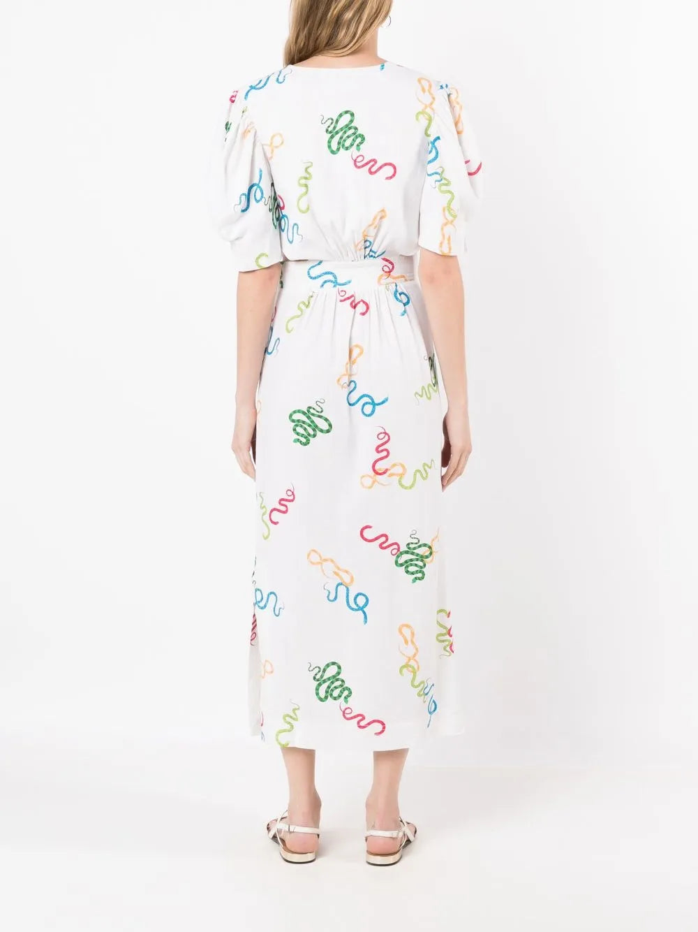 Isolda Lina Snake Motif Dress