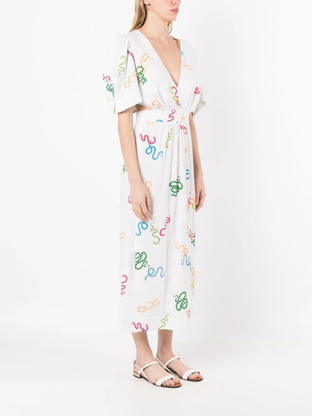 Isolda Lina Snake Motif Dress