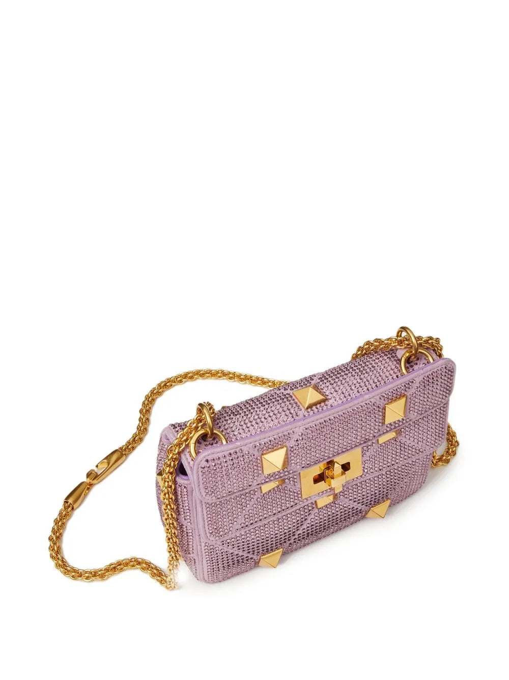 Valentino Garavani Small Roman Stud Embellished Shoulder Bag