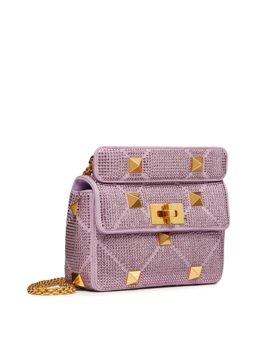Valentino Garavani Small Roman Stud Embellished Shoulder Bag