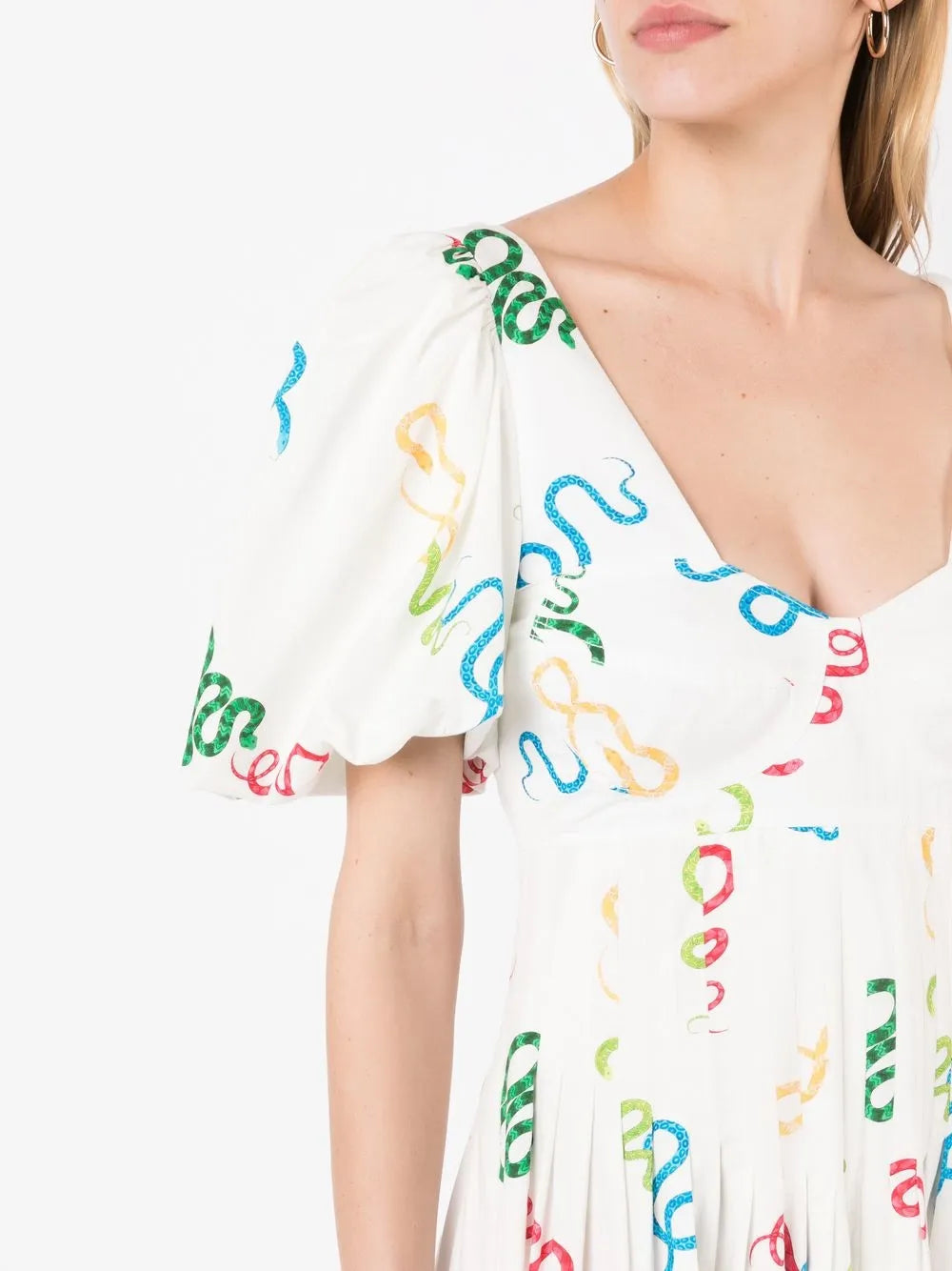 Isolda Gilda Motif Print Dress
