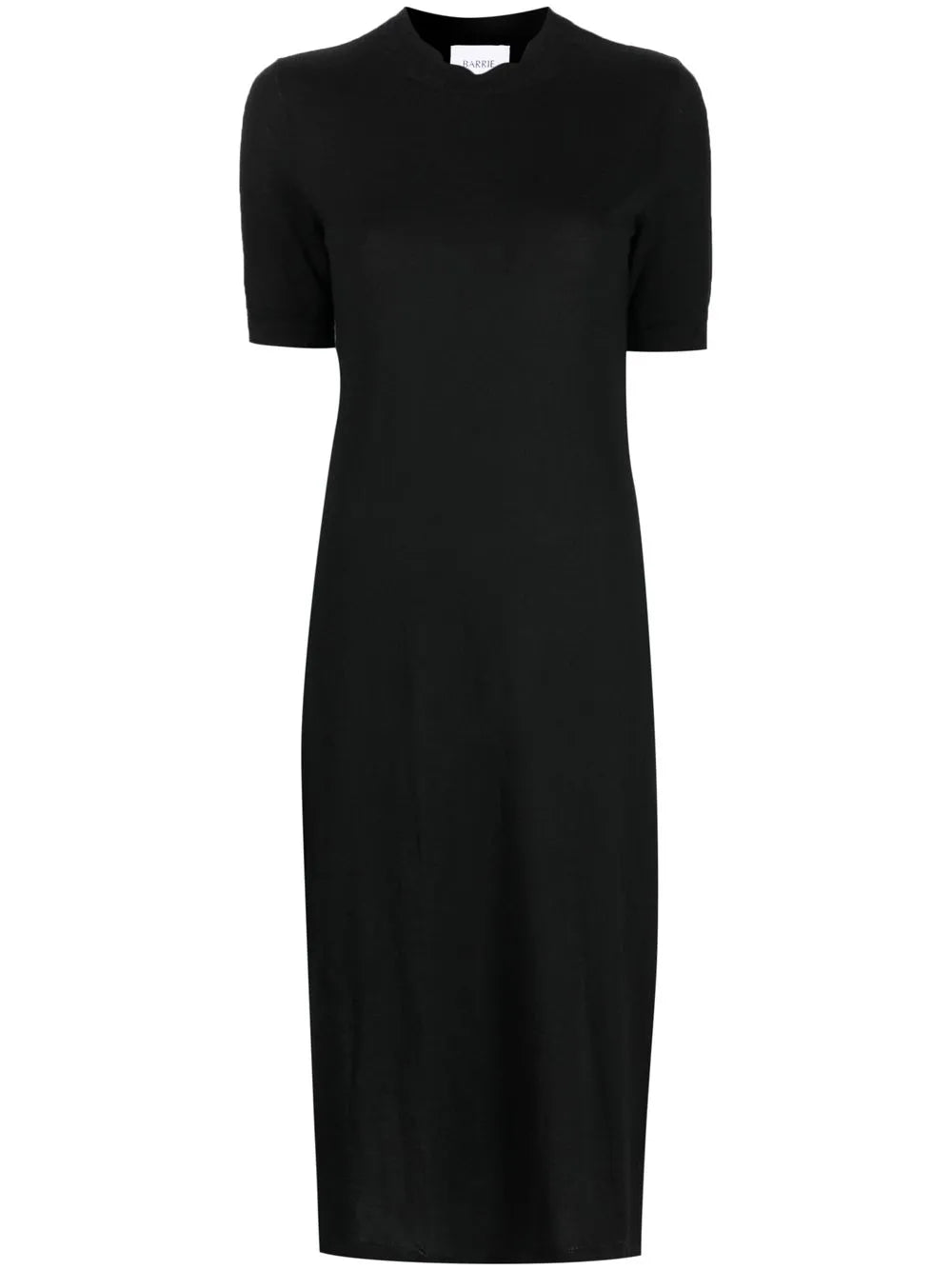 Barrie Side Slit Cashmere Midi Dress