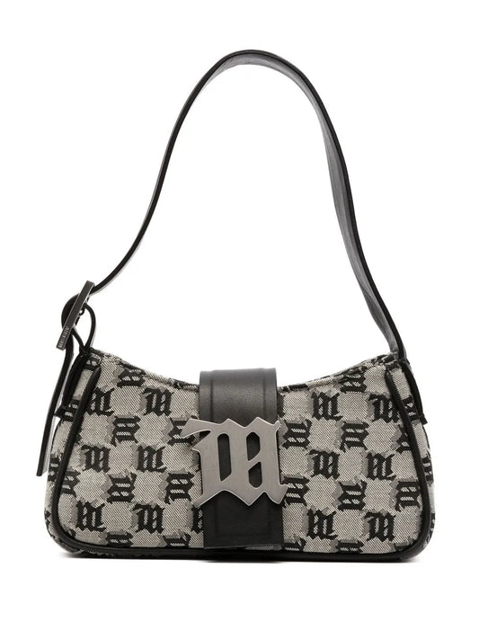Misbhv Logo Pattern Print Shoulder Bag