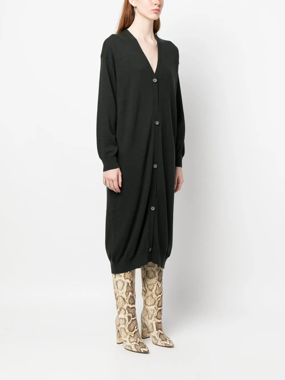 Paula Buttoned Up Knitted Dress