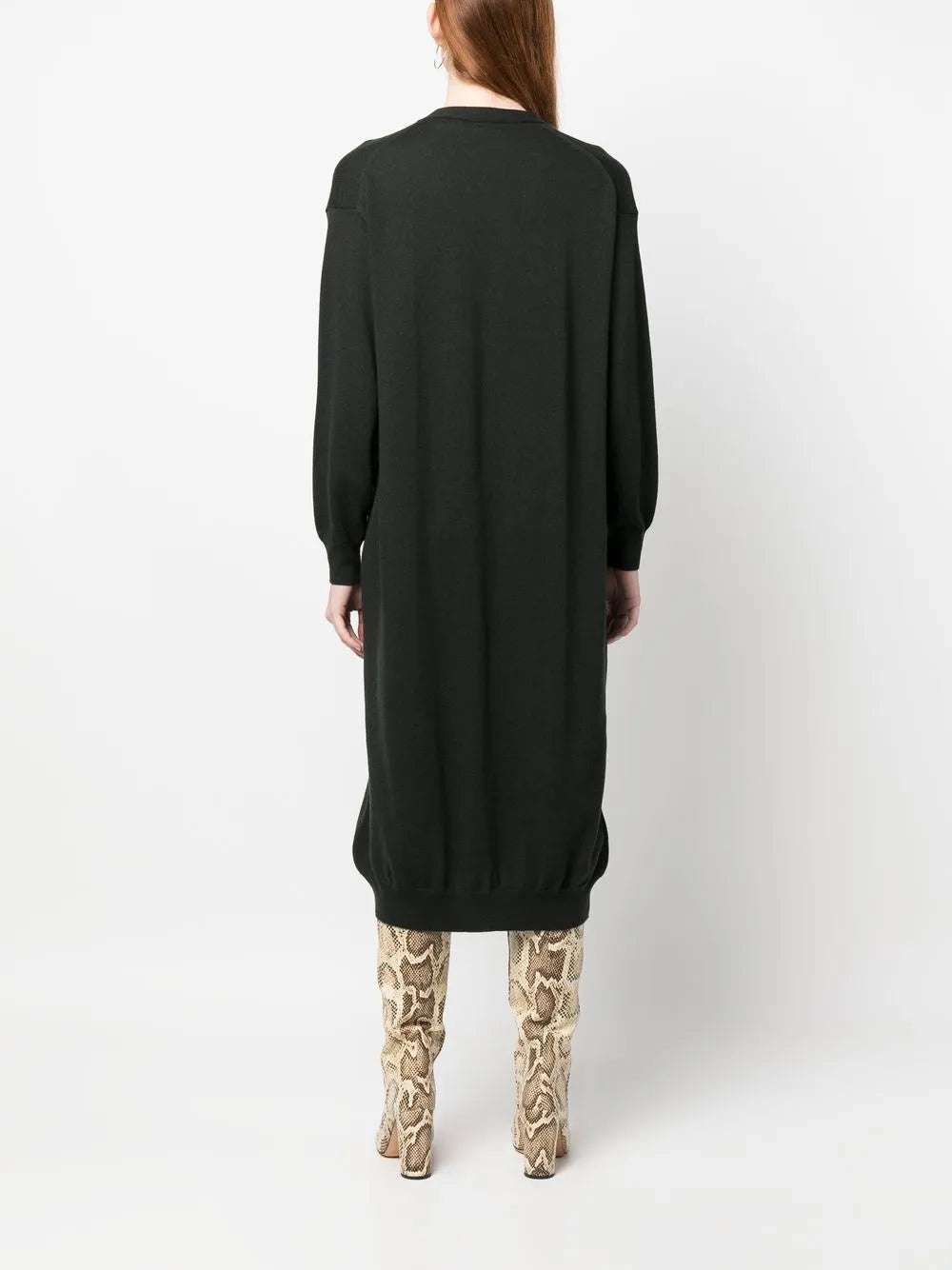 Paula Buttoned Up Knitted Dress