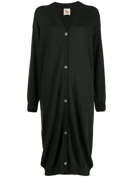 Paula Buttoned Up Knitted Dress