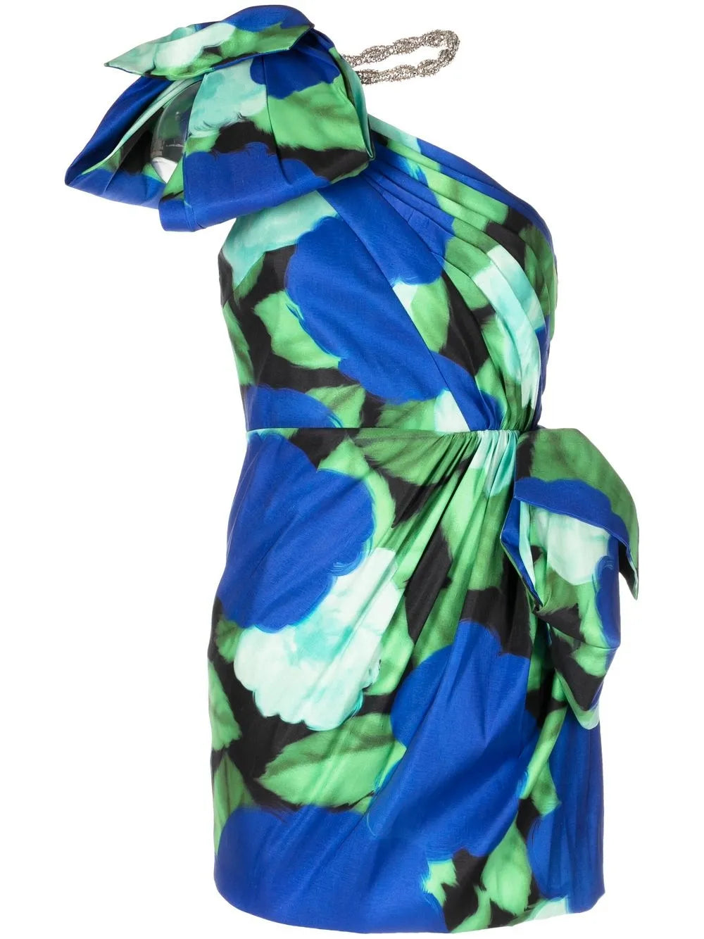 Rachel Gilbert Floral Print Sleeveless Mini Dress