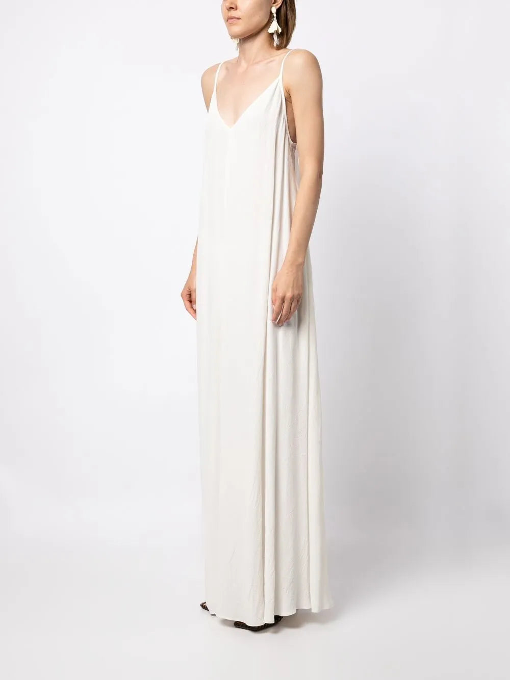 Voz Thin Strap Parachute Slip Dress