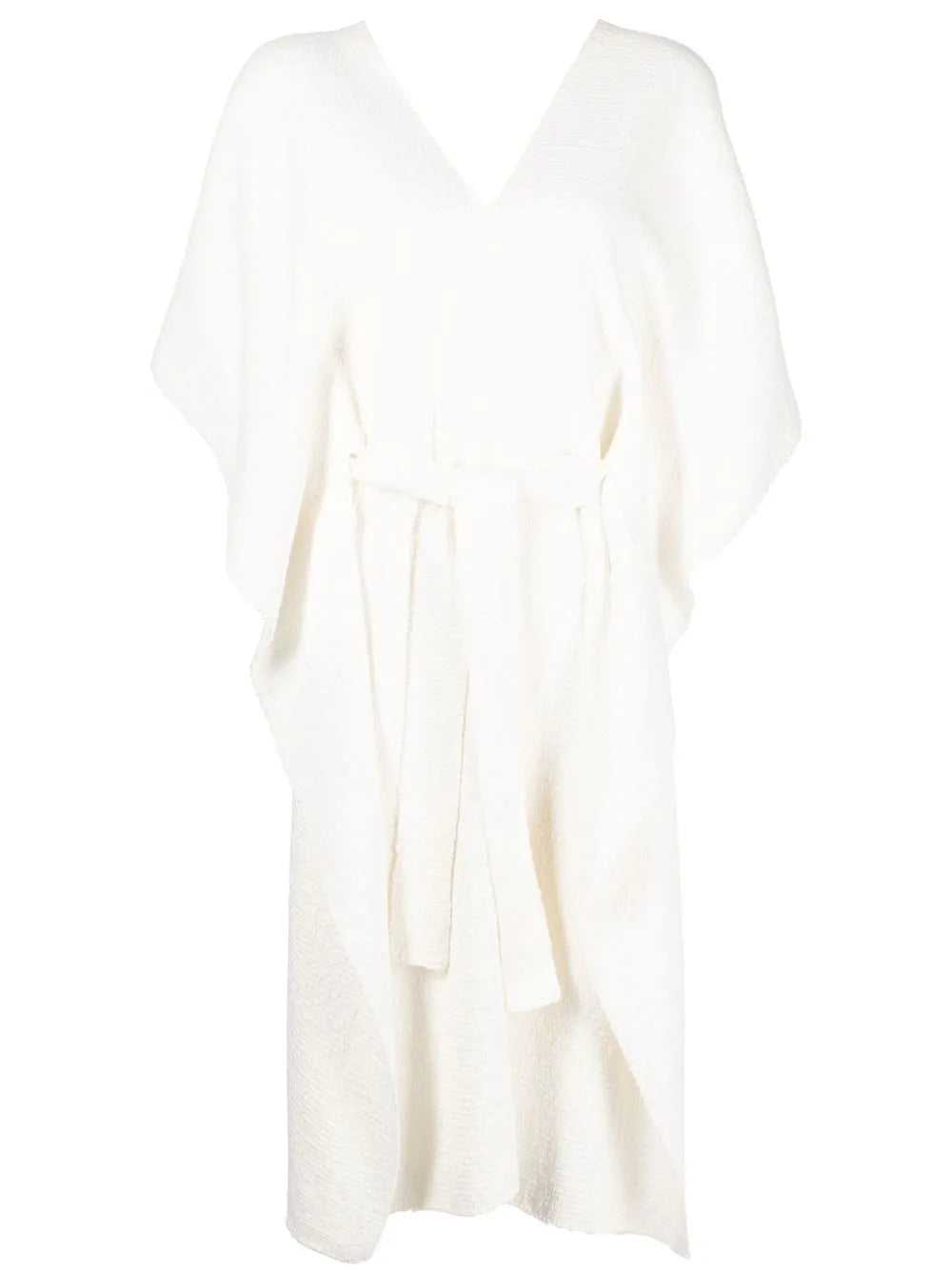 Voz V Neck Cotton Dress