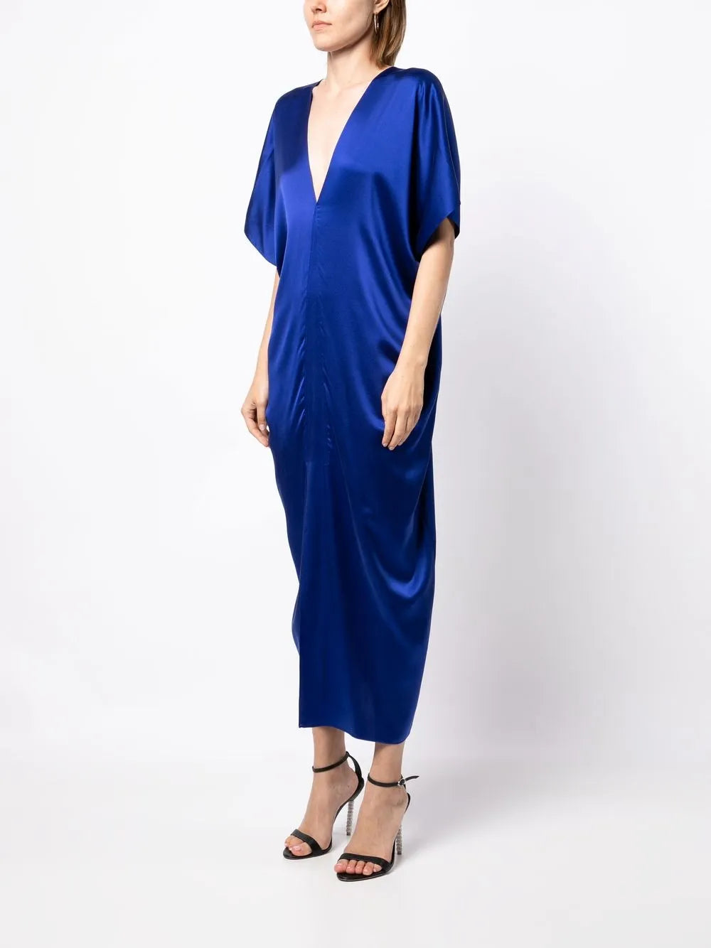 Voz Kaftan Style Silk Dress