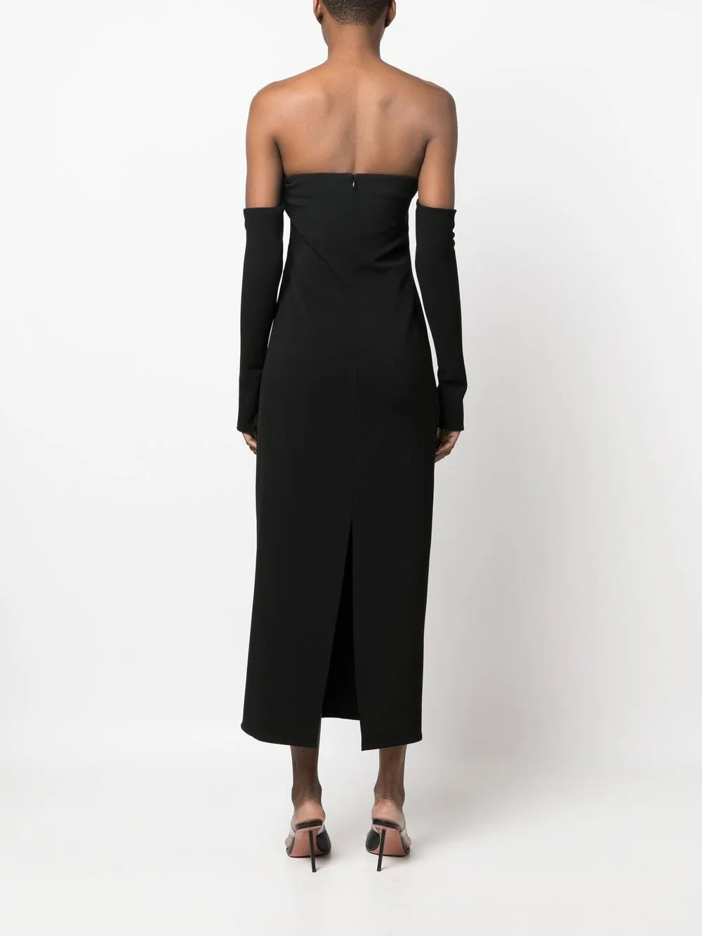 Cult Gaia Off Shoulder Midi Dress