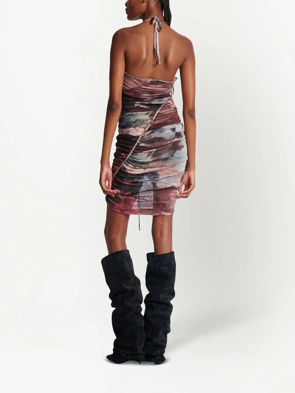 Balmain Tulle Short Dress