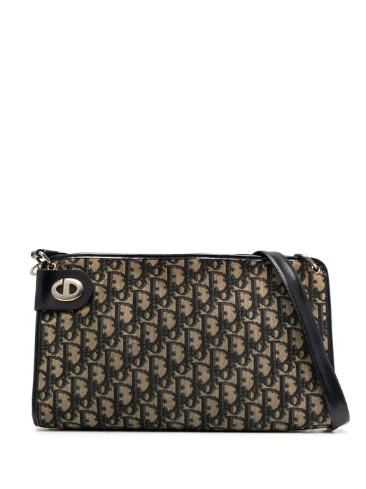 Christian Dior Pre Owned 1970S Trotter Zipped Shoulder Bag