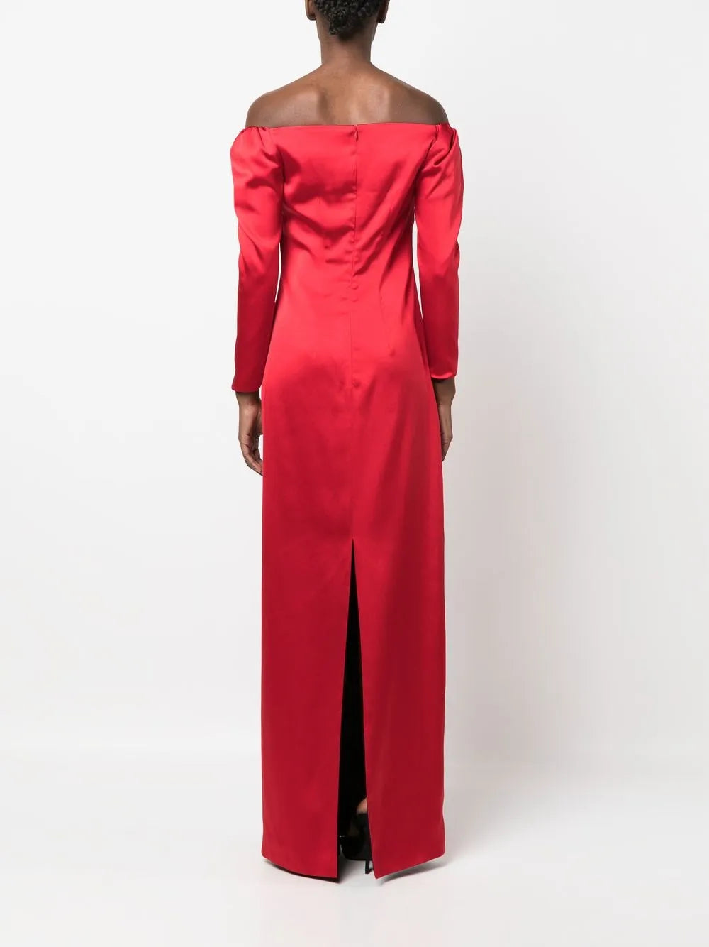 Vpm Atelier Off Shoulder Long Sleeved Dress
