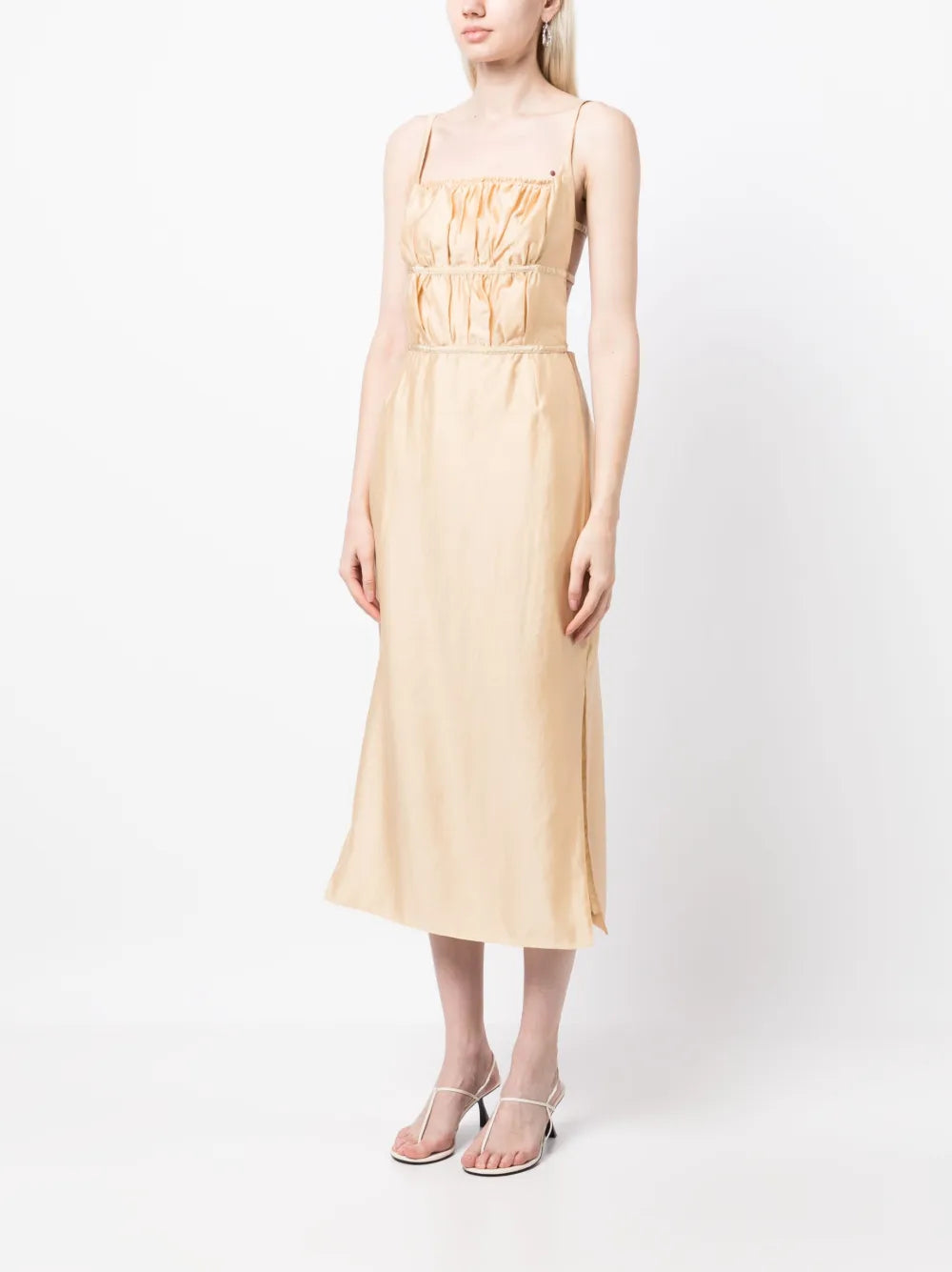 Rejina Pyo Nym Ruched Midi Dress