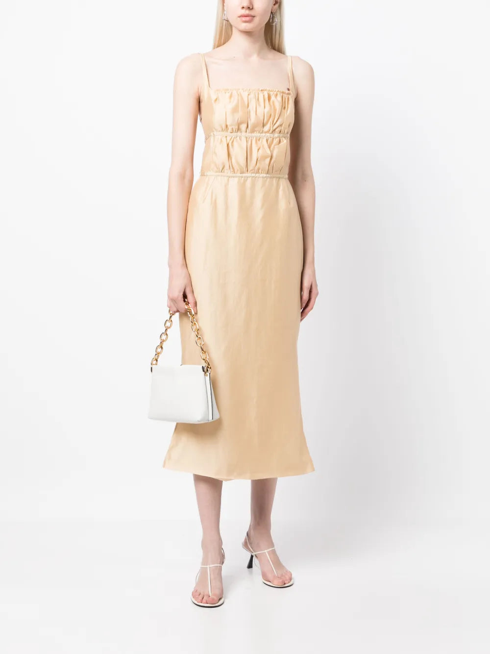 Rejina Pyo Nym Ruched Midi Dress