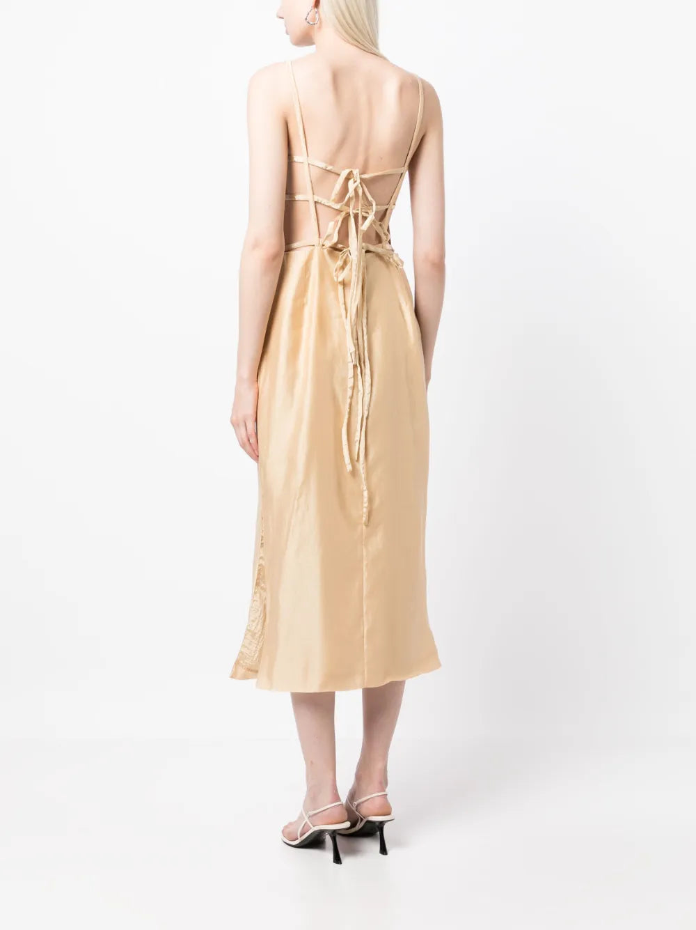 Rejina Pyo Nym Ruched Midi Dress