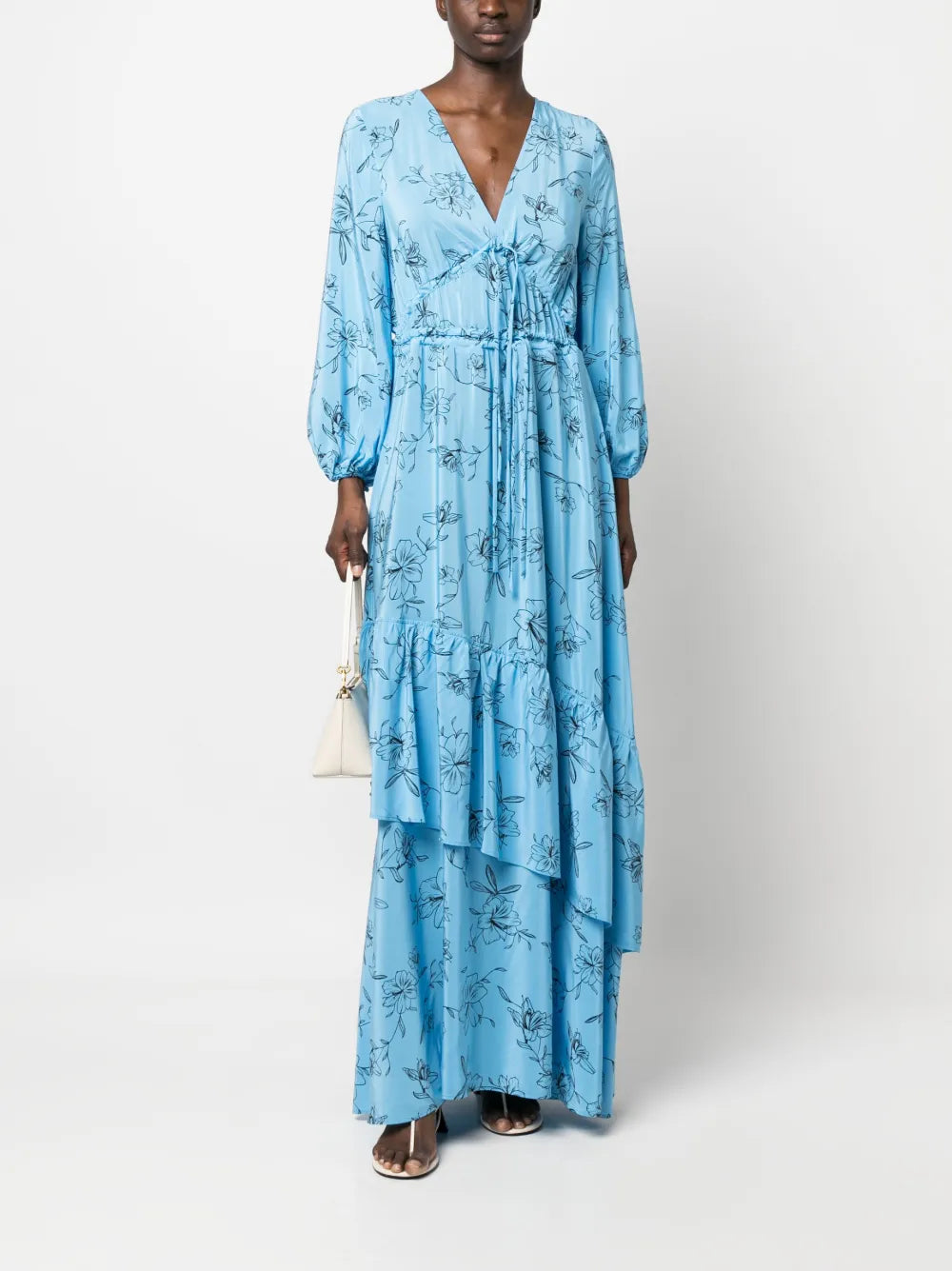 Ivy Oak Floral Print Maxi Dress