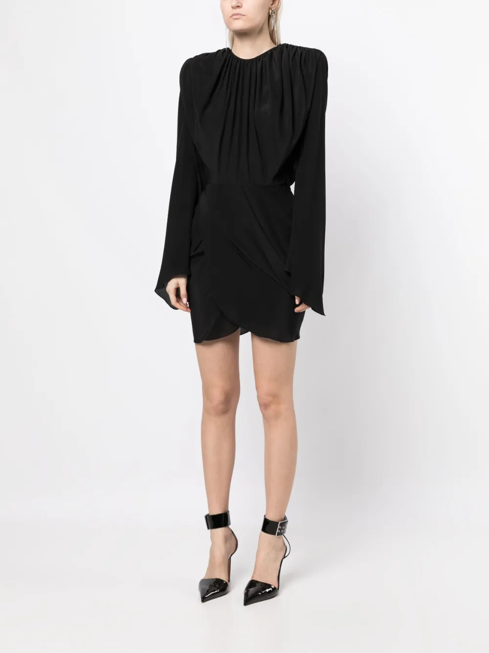 Materiel Wraparound Silk Dress