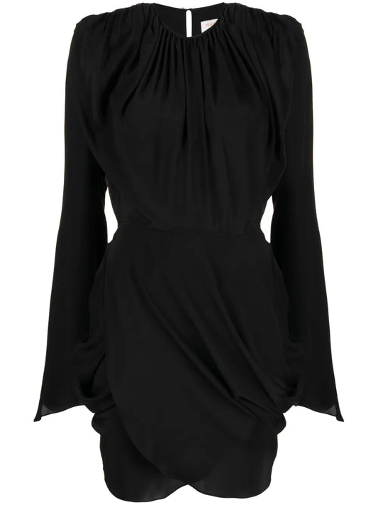 Materiel Wraparound Silk Dress