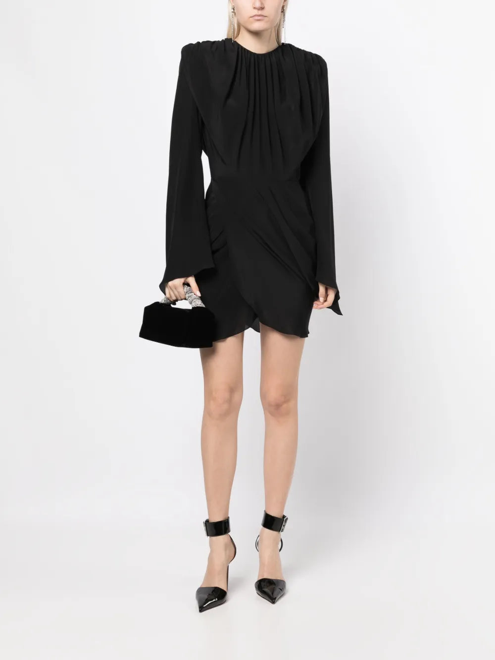 Materiel Wraparound Silk Dress