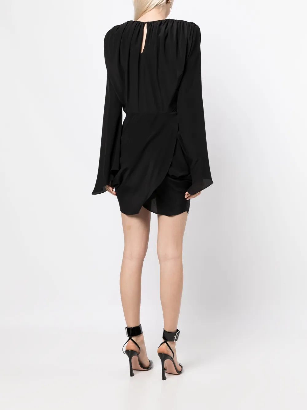 Materiel Wraparound Silk Dress