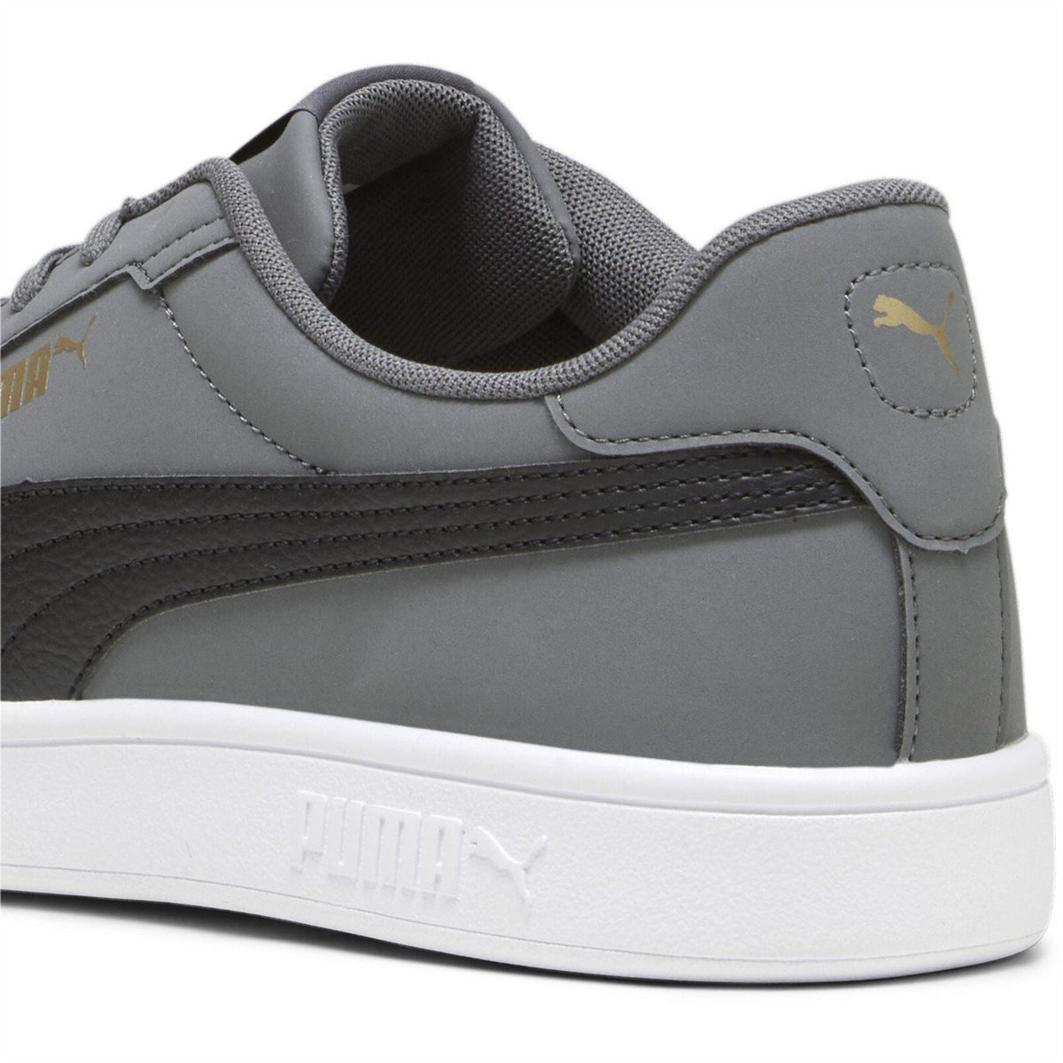 Puma Smash 3.0 Buck Low Top Lace-Up Sneakers