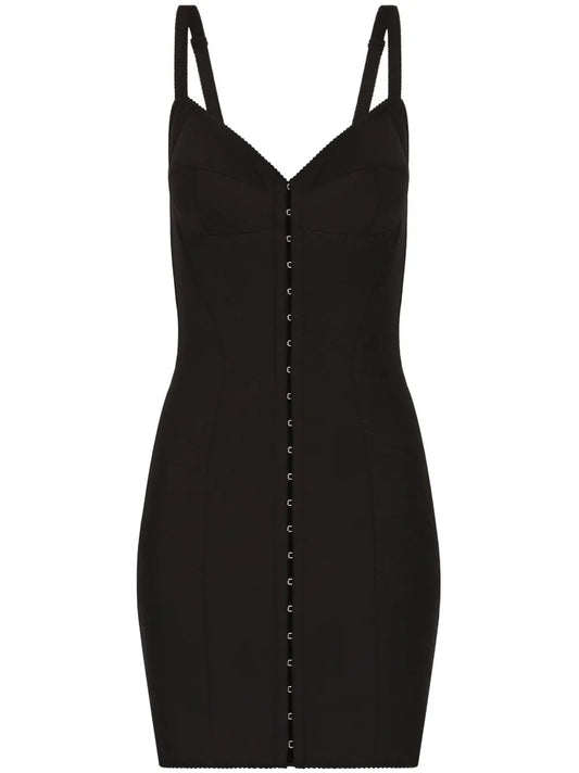 Dolce Gabbana V Neck Minidress