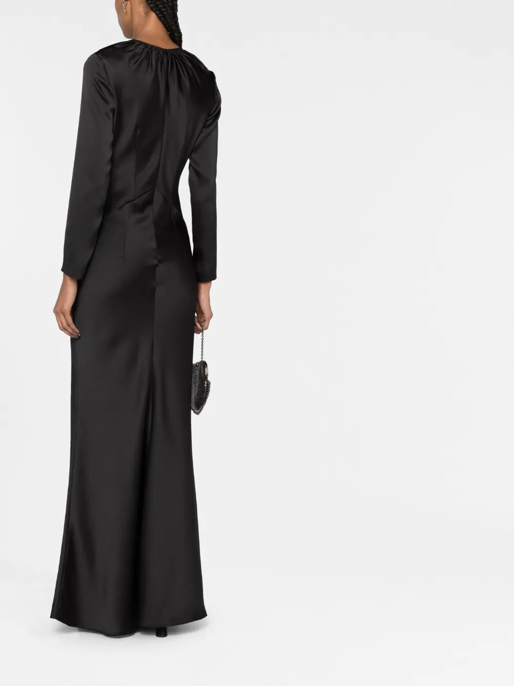Vpm Atelier Crystal Embellished Long Sleeve Dress