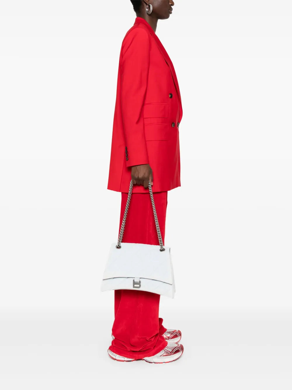 Balenciaga Medium Crush Shoulder Bag