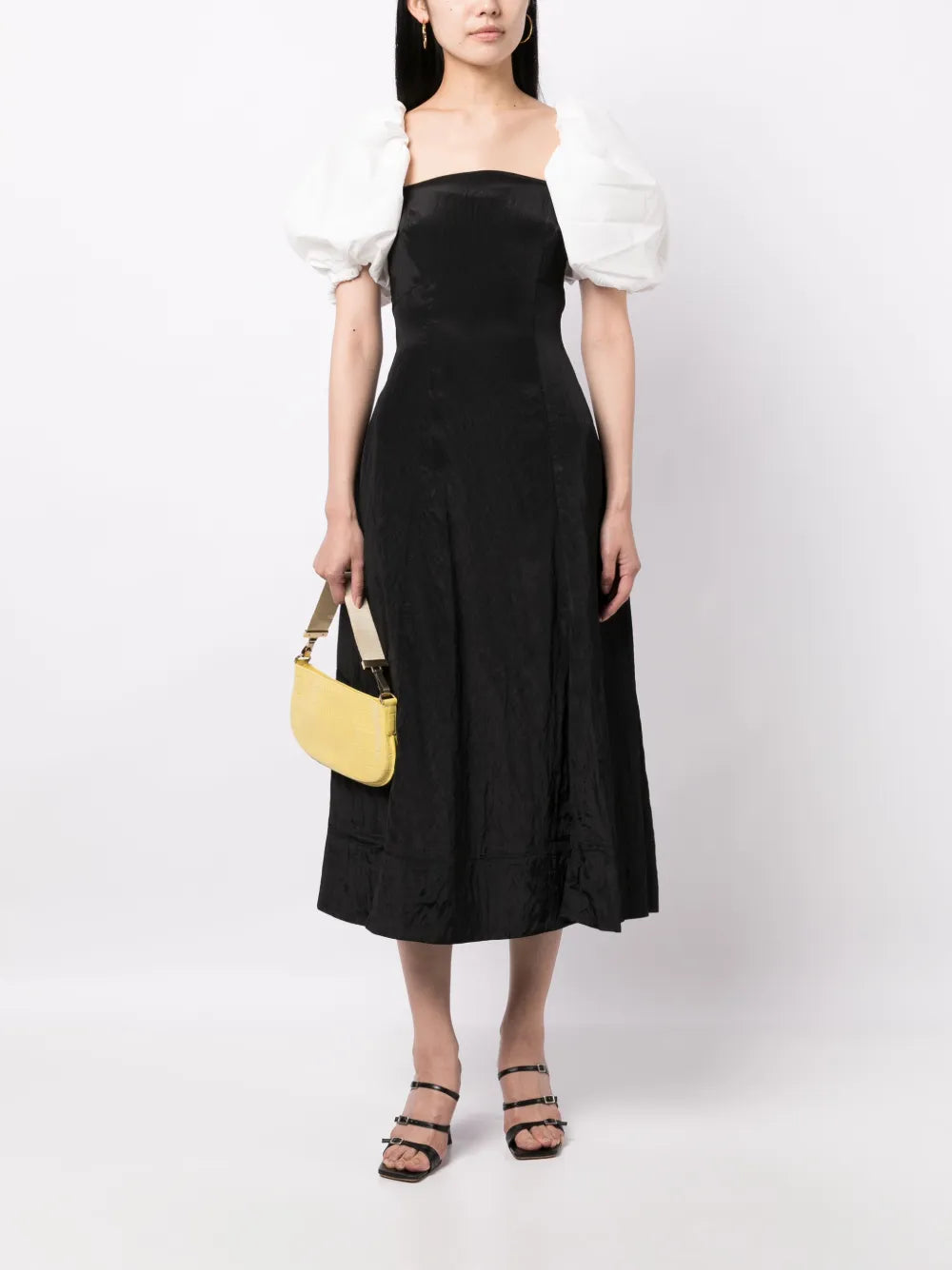Rejina Pyo Oksana Puff Sleeve Midi Dress