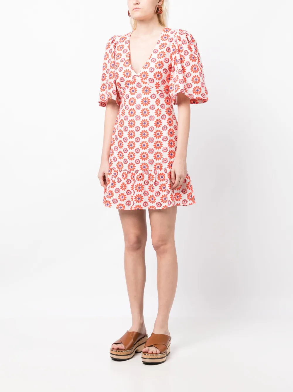 Rhode Mariana Floral Print Dress