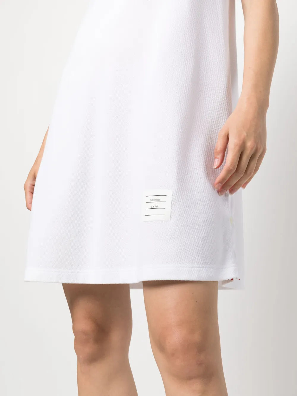 Thom Browne V Neck Sleeveless Dress