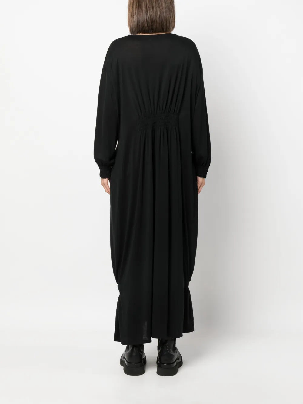 Henrik Vibskov Smocked Panel Detail Midi Dress